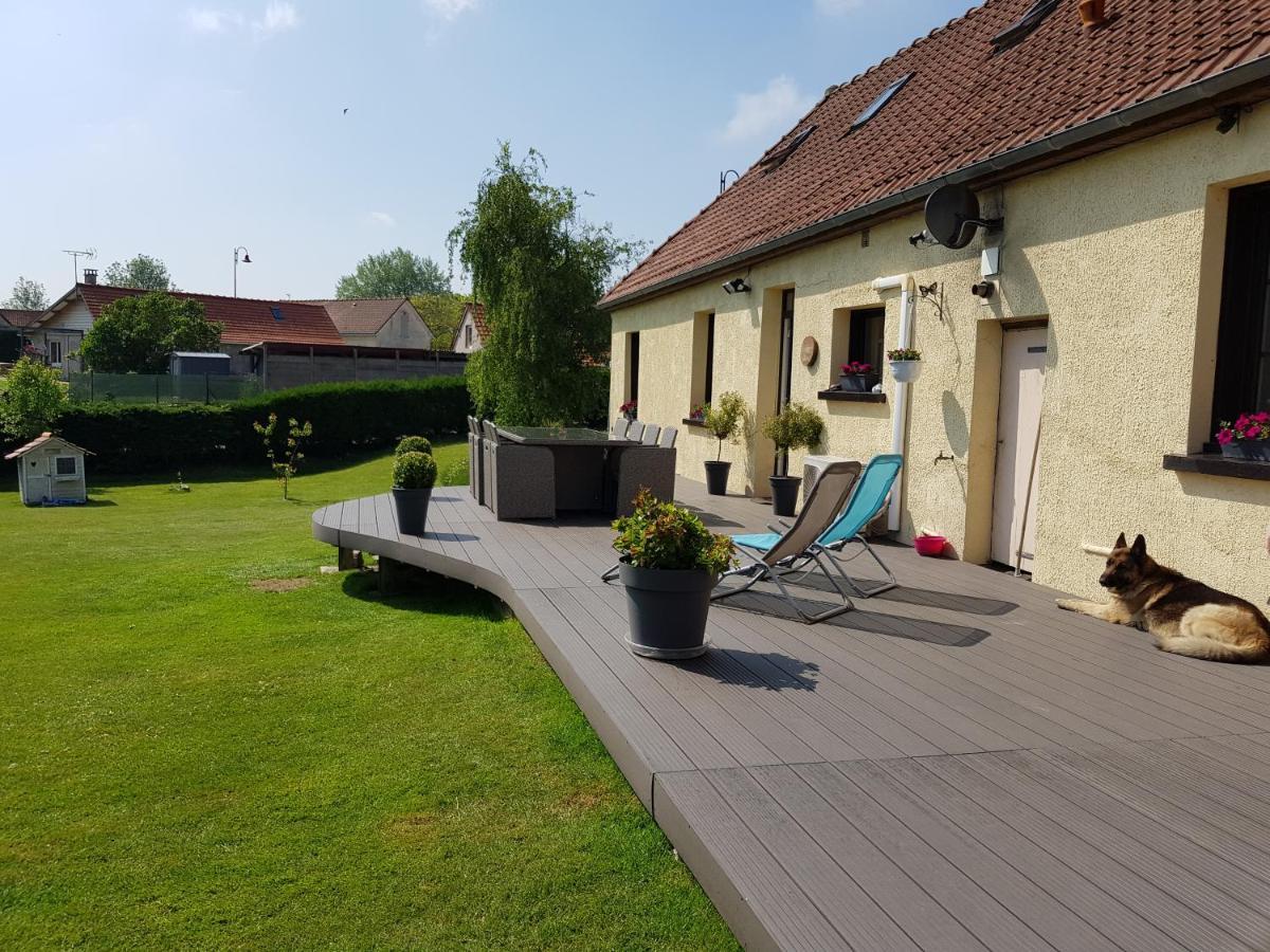 Vieille Fermette Bnb Chambre Prive Waben Luaran gambar