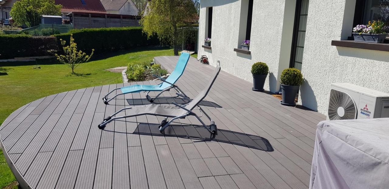 Vieille Fermette Bnb Chambre Prive Waben Luaran gambar