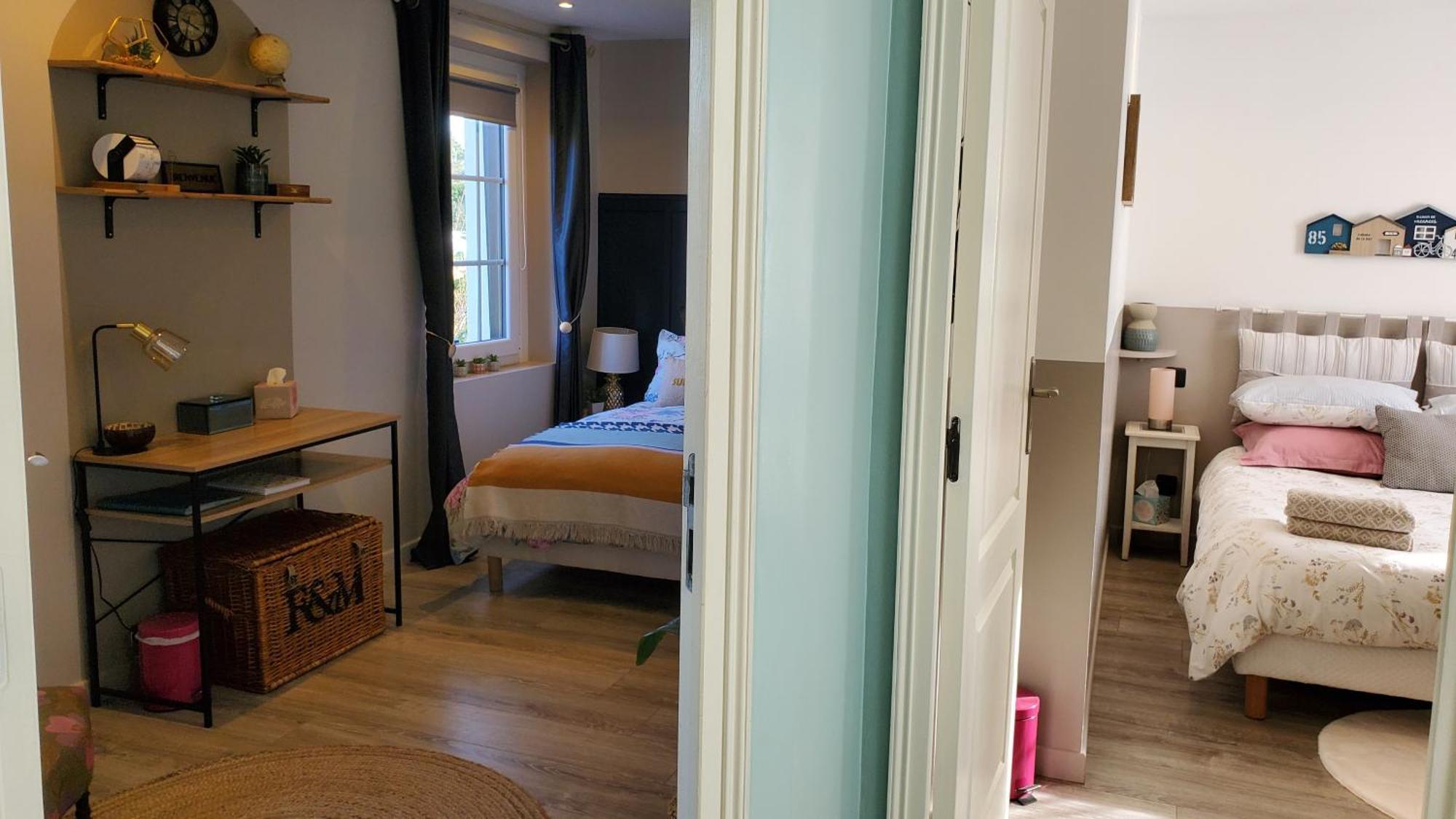 Vieille Fermette Bnb Chambre Prive Waben Luaran gambar