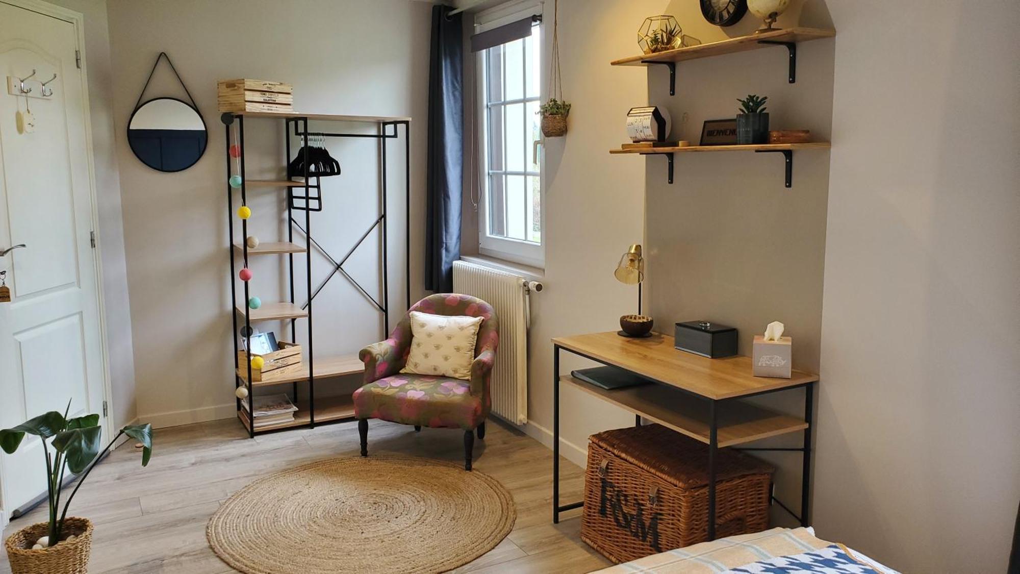 Vieille Fermette Bnb Chambre Prive Waben Luaran gambar